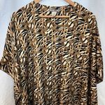 Details OS Womens Kaftan MuMu‎ Housedress Leopard Zebra Resort Loungewear Animal Size undefined Photo 3