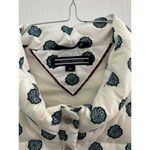 Tommy Hilfiger  White Polka Dot Quilted Jacket With Front Pockets Size‎ XL Photo 1