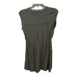 Forever 21  black dress with brass embellishments, pockets in the front size S Photo 1