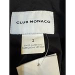 Club Monaco New Women's Borrem Beautiful Wool Blend Blazer Jacket Black Size 2 Photo 4