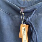 SKIMS  Lightweight Fleece Shrunken Jogger in Washed Navy, Size Medium Photo 7