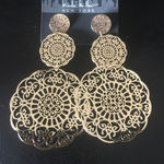 Nicole Miller  byzantine three Disk earrings Photo 0