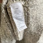 Madewell  crochet top drop shoulder sweater pullover wool‎ heather Womens Size S Photo 2