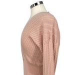 Lucky Brand Blush Cable Knit Sweater Dress Pink Size Petite Medium NWT Photo 4
