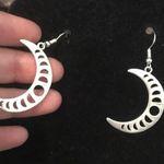 Boutique Moon Phase Earrings Photo 1