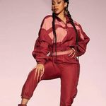 Reebok Women's Pink and Red Jacket Photo 1