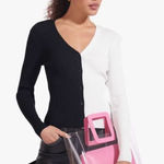 STAUD ‎ Shirley Clear Handle PVC Bag Pink Photo 0