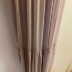 David's Bridal David’s Bridal Womens Maxi Bridesmaid Tank Dress Taupe Lavender Size 8 Bust 34” Photo 3