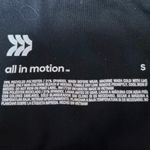 All In Motion Women's Black Mid Rise Athletic Workout Running Biker Shorts Sz S Photo 3