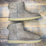 UGG  Classic Mini II Boots Caribou Gray Taupe Suede Sheepskin Women's US 11 Photo 4