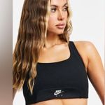 Nike NEW AIR Swoosh Sports active Bra top BV3630 Medium Support Dri-Fit Black XS Photo 1
