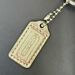 Coach  Champagne Gold Shimmer Metallic Pleated Leather Wristlet Wallet Photo 11