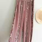 J.Crew  | NWT Collection cropped Stratus pant with sequins red multi stripe Sz 8 Photo 2