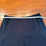 Vince  Satin‎ Trim Joggers Pull On Pants Navy Blue Size Large Relaxed Fit Photo 10