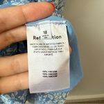 Reformation  Enya Floral Maxi Dress Clio‎ Blue 18 Photo 8