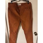 Old Navy Women's Rust Colored Super Skinny High Rise Corduroy Jeans Size 12 Photo 1