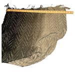 Unbranded Gray/Black/Silver Ombre Textured Shimmer Scarf Black Photo 4