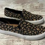 Keds  Leopard Print Slip On Sneakers Shoes Size 9.5 Shoes Animal Cheetah Trendy Photo 3
