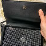 NWT Valentino Orlandi Studded Crossbody Bag flap front Retail $200 Black Photo 6