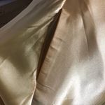 Vintage 90s Blondie Nites Yellow Satin A Line Prom Dress Women's Size 5 Photo 10