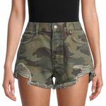 Free People NWT Camo Cutoff size 24 Photo 0