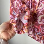 ALC Frank NEW NWT A.L.C. Katherine Printed Off-The-Shoulder Crop‎ Top Medium Linen Resort Photo 4