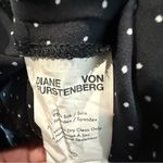 Diane Von Furstenberg DVF Polka Dot Halter Straight Leg Jumpsuit Size 10 Silk‎ Blend Photo 5