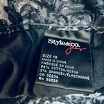 Style & Co  Jeans Floral Denim Size 10  Photo 9