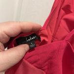 Lulus NWT Fuchsia Pink Plunging Halter Neck Bodysuit L Party Holiday Resortwear Photo 10