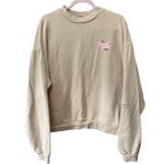 The Local Love‎ Club Oversized Sweater Size Small Brown Tan Photo 2
