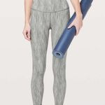 Lululemon Wunder Under High-Rise in Arrow Jacquard Dark Olive Grey Sage | Size 4 Photo 0