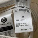 Levi's  Premium Womens White Denim Overall UTILITY SHORTALLS Size Medium Photo 6