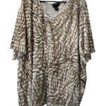 Maggie Barnes Top Blouse Plus Size 5X Pleated Ruffle Style Classic Business City Photo 0