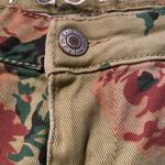 Rue 21  Khaki Floral Skinny Jeans Size 5/6 Photo 1