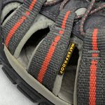 Keen Waterproof Water Newport Hiking Sandals Shoes Gray Orange Accent Size 8 Photo 10