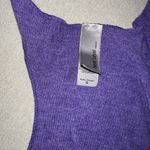 Next Level Apparel  Purple Graphic Tank Top Photo 2