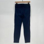 Paige Verdugo Ankle Jeans Womens 27 Blue Whiskering Denim Cotton Dark Wash Photo 7