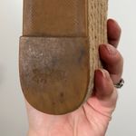 Coach Espadrille Wedges Primrose Raffia Leather Sandals Size 8.5 Women Photo 8