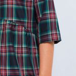 TUCKERNUCK Highland Tartan Royal Shirt Dress New with Tag W1518 Sz XXL Black Photo 1