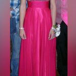 Alyce Paris Strapless Pink Gown with Sequin Bodice Photo 6