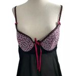 Inner Secrets Black & Purple Lingerie Sleepwear Women's Size Large | 10F Photo 2