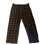 SKIMS Size 4X Plaid Sleep Pants Jasper Buffalo Check Holiday Brown PJs NWOT Photo 1
