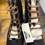 A New Day  Black‎ Lace Up Boots Size 11 Photo 3