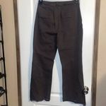 Kiczoy Women’s Cropped Dark Grey Wide Leg Pants High Rise Size Medium Gray Photo 1