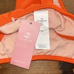 Cupshe Women's X Vanessa Orange Crochet String Hipster Bikini Set Size Medium Photo 9