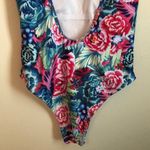 One Piece NEW Floral Cheeky Ruffles  Bathing suit Photo 4