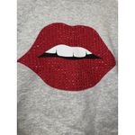 Forever 21 RHINESTONES LIPS Crewneck CROP TOP SIZE Medium Photo 4