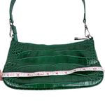 Sinbono Emma Shoulder Bag Green Croc‎ Vegan Leather Purse Photo 11