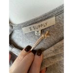 Z Supply Jumpsuit Women Medium Gray Starlette Terry Cropped Wide Leg NWT Outdoor Photo 7