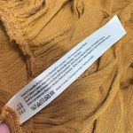 Free People Women's Small One Adela Lace Flowy Slip Dress Gold Boho Retro Photo 7